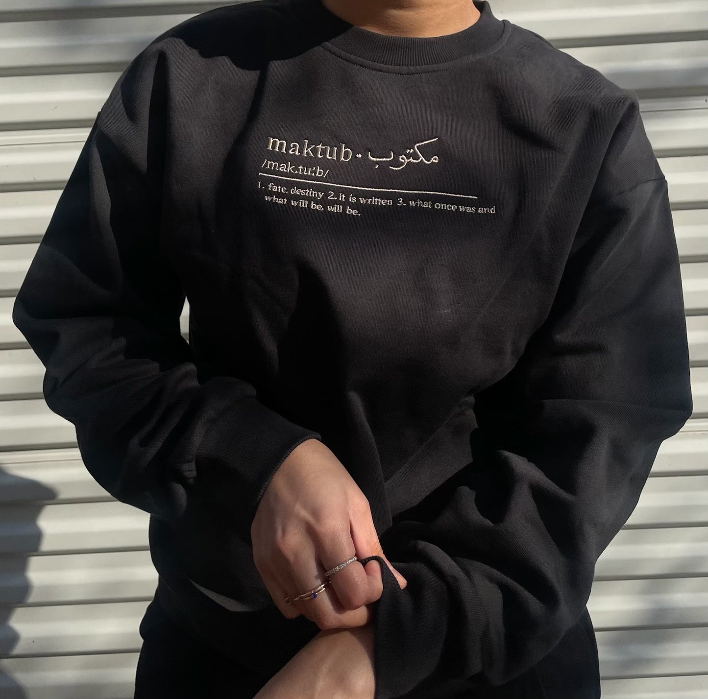 SABR | Patience Embroidered Sweatshirt