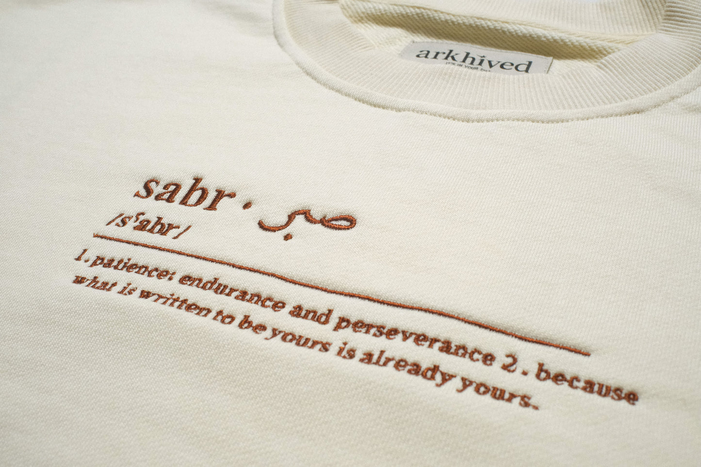 SABR | Patience Embroidered Sweatshirt