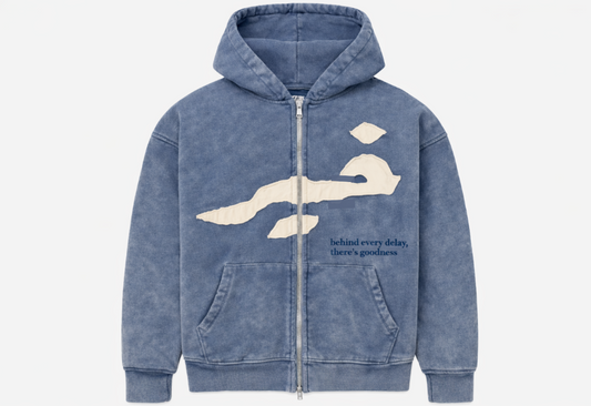 Khayr Patchwork Zip Up Hoodie - PREORDER