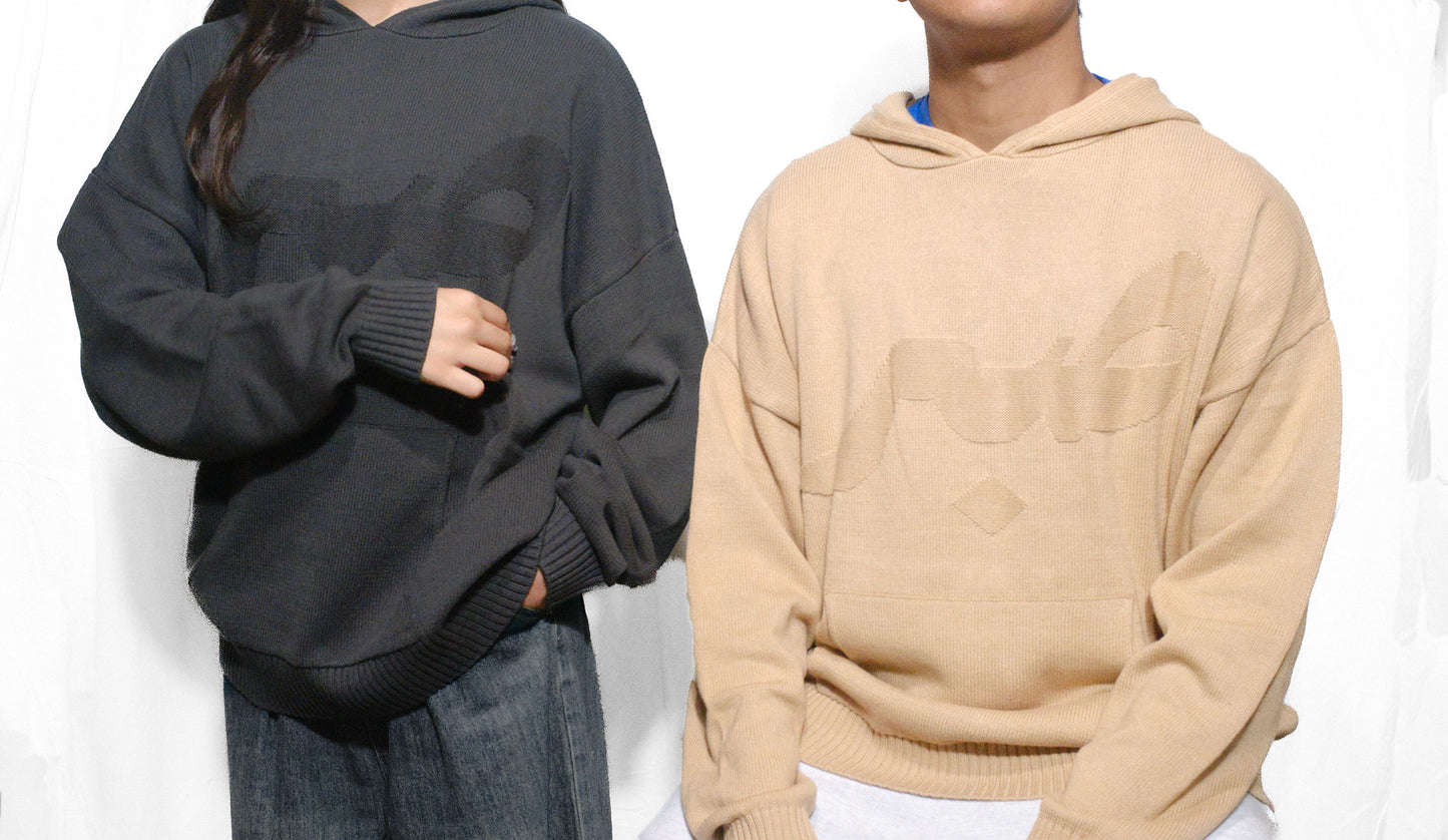 Sabr | Patience Premium Knit Hoodie - Charcoal